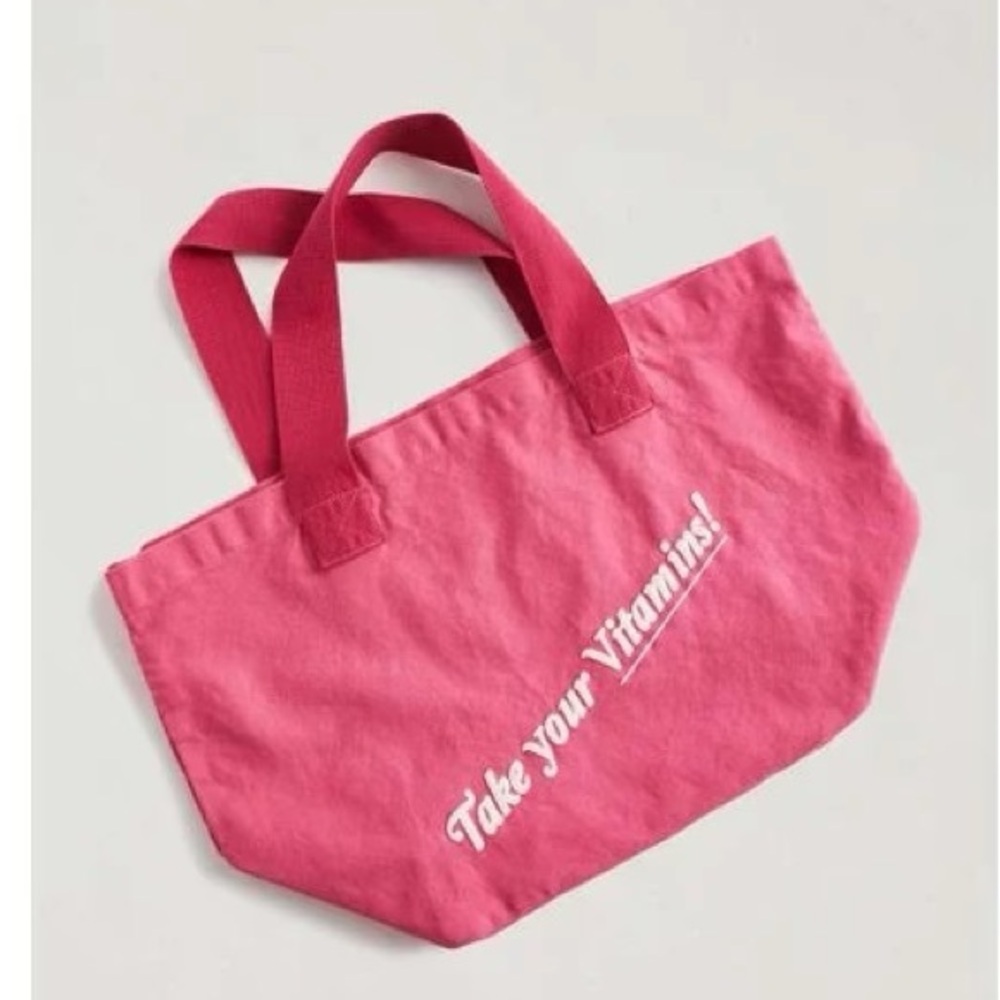New🌟UO- Take Your Vitamins Canvas Tote